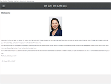 Tablet Screenshot of drsuneyecare.com